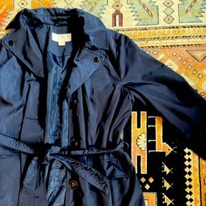 Michael Kors Navy Trench (Size M)